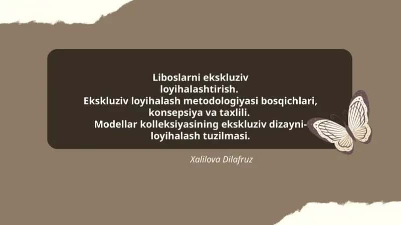 Liboslarni ekskluziv 1