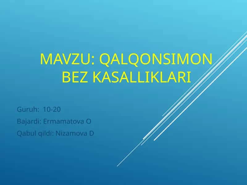 QALQONSIMONBEZ KASALLIKLARI 1