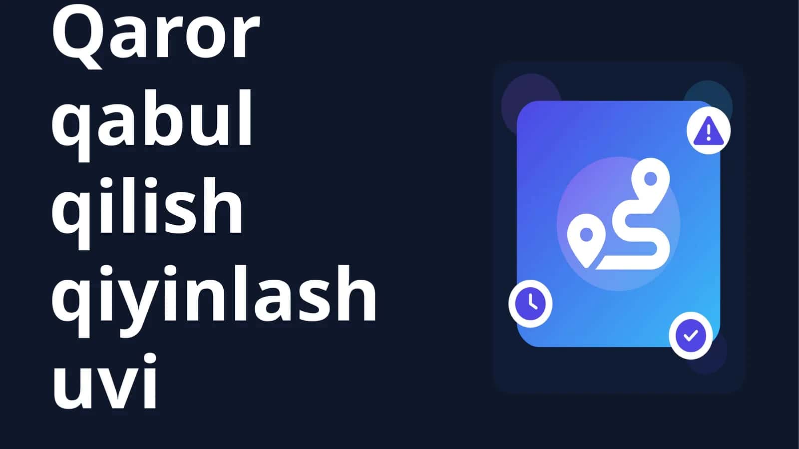 Qaror qabul qilish qiyinlashuvi 1
