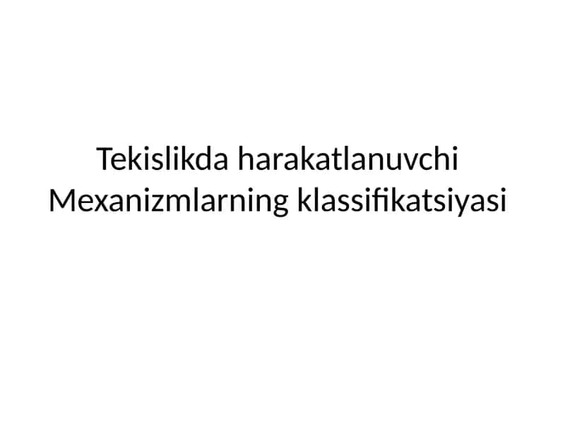 Krivoship polzunli mexanizm 1