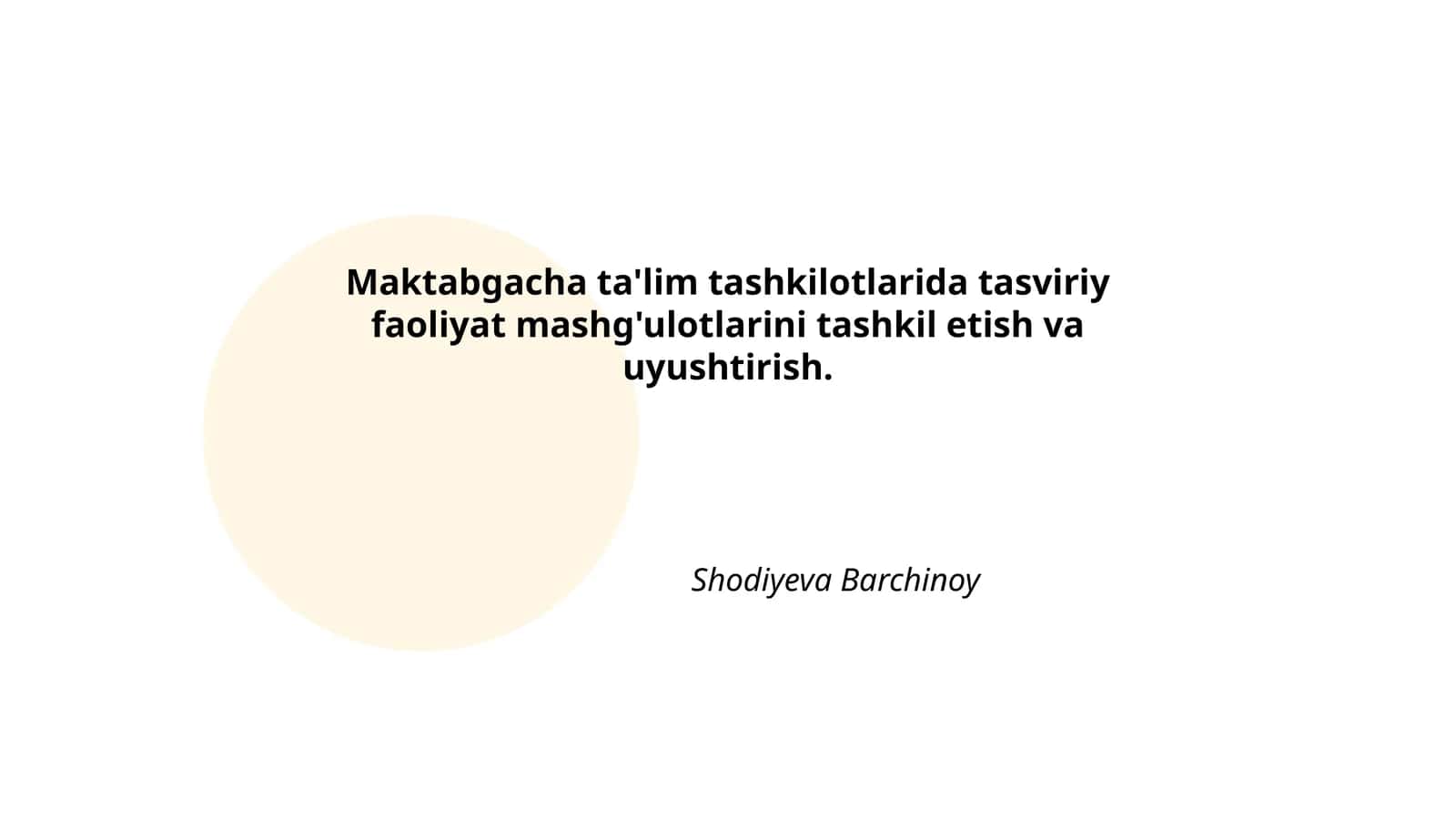 Maktabgacha ta'lim tashkilotlarida tasviriy faoliyat mashg'ulotlarini tashkil etish va uyushtirish 1