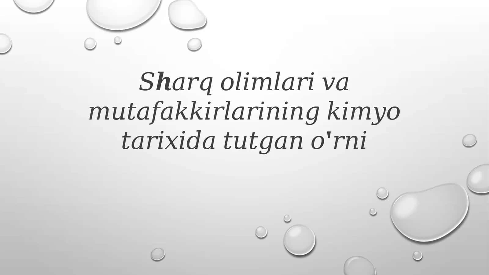 Qadimgi Donish: Fikrning Peshqadamlari 1