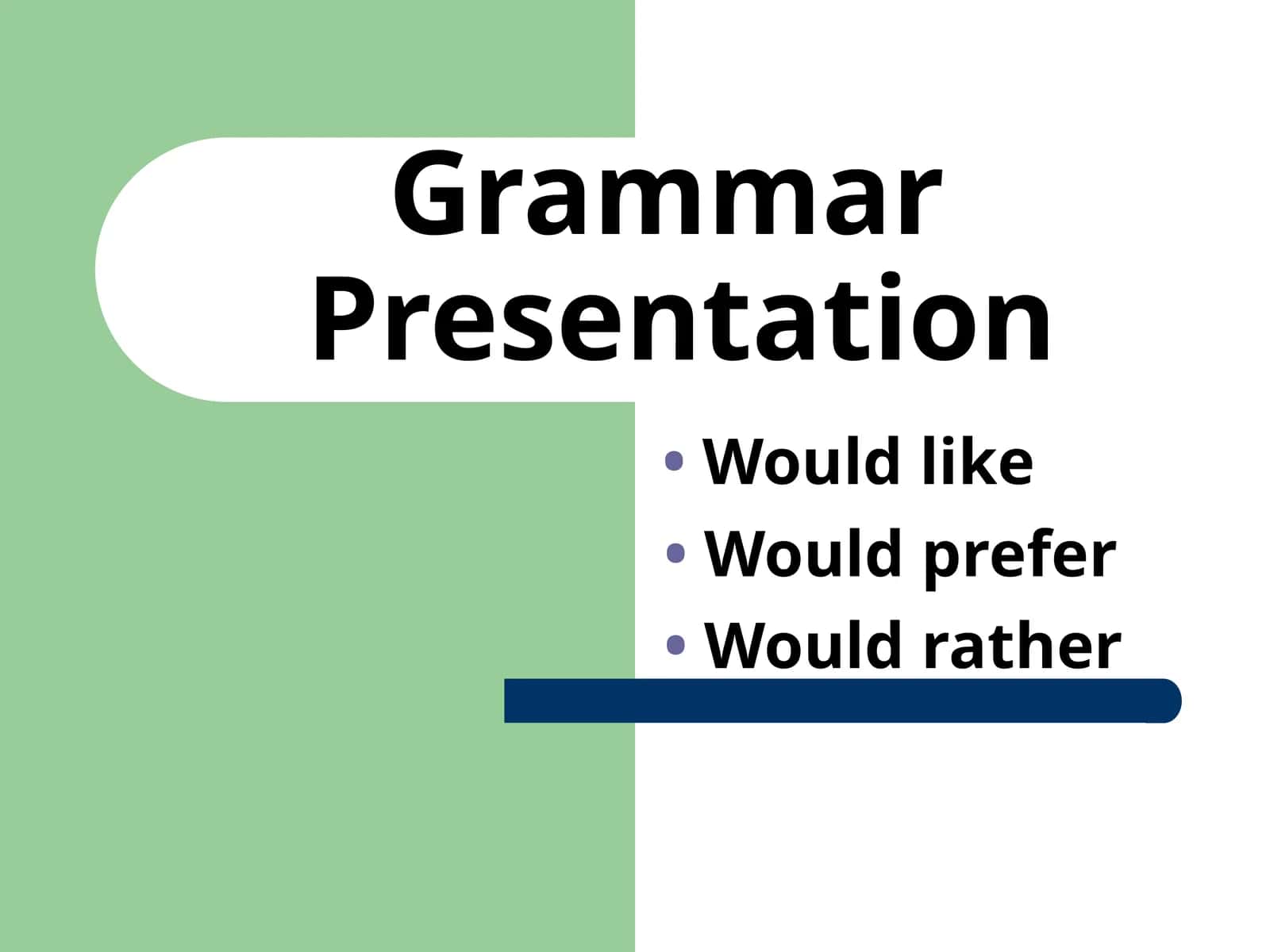 GrammarPresentation 1