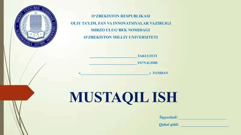 Mumtoz adabiyotga kirish” kursining obyekti va predmeti, maqsad va vazifalari 1
