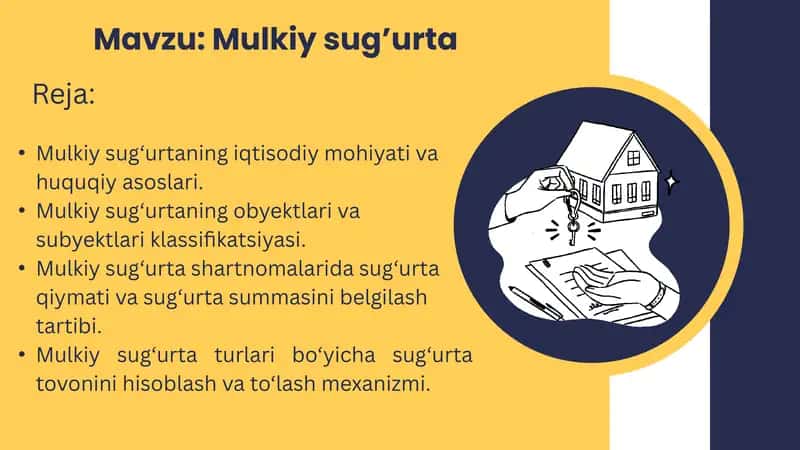 Mulkiy sug’urta 1