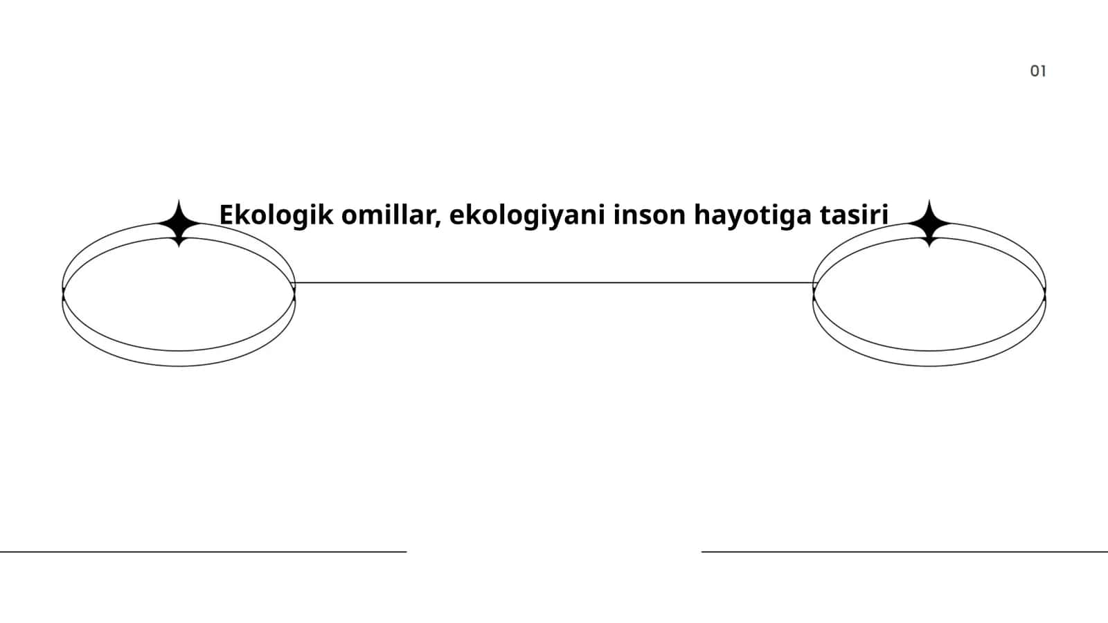 Ekologik omillar, ekologiyani inson hayotiga tasiri 1