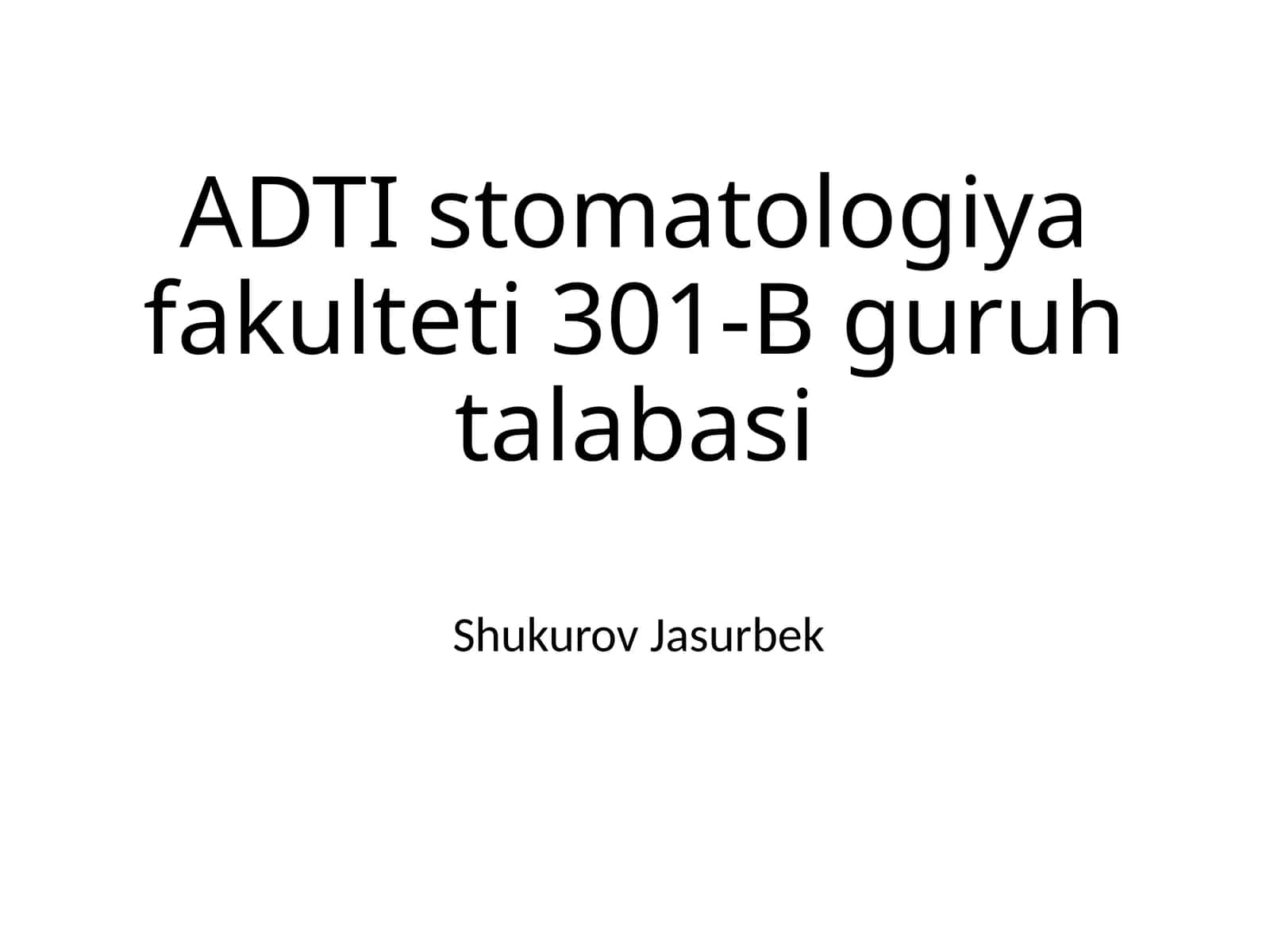 Torusal ogʻriqsizlantirish usuli 1