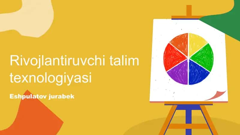 Rivojlantiruvchi talim texnologiyasi 1