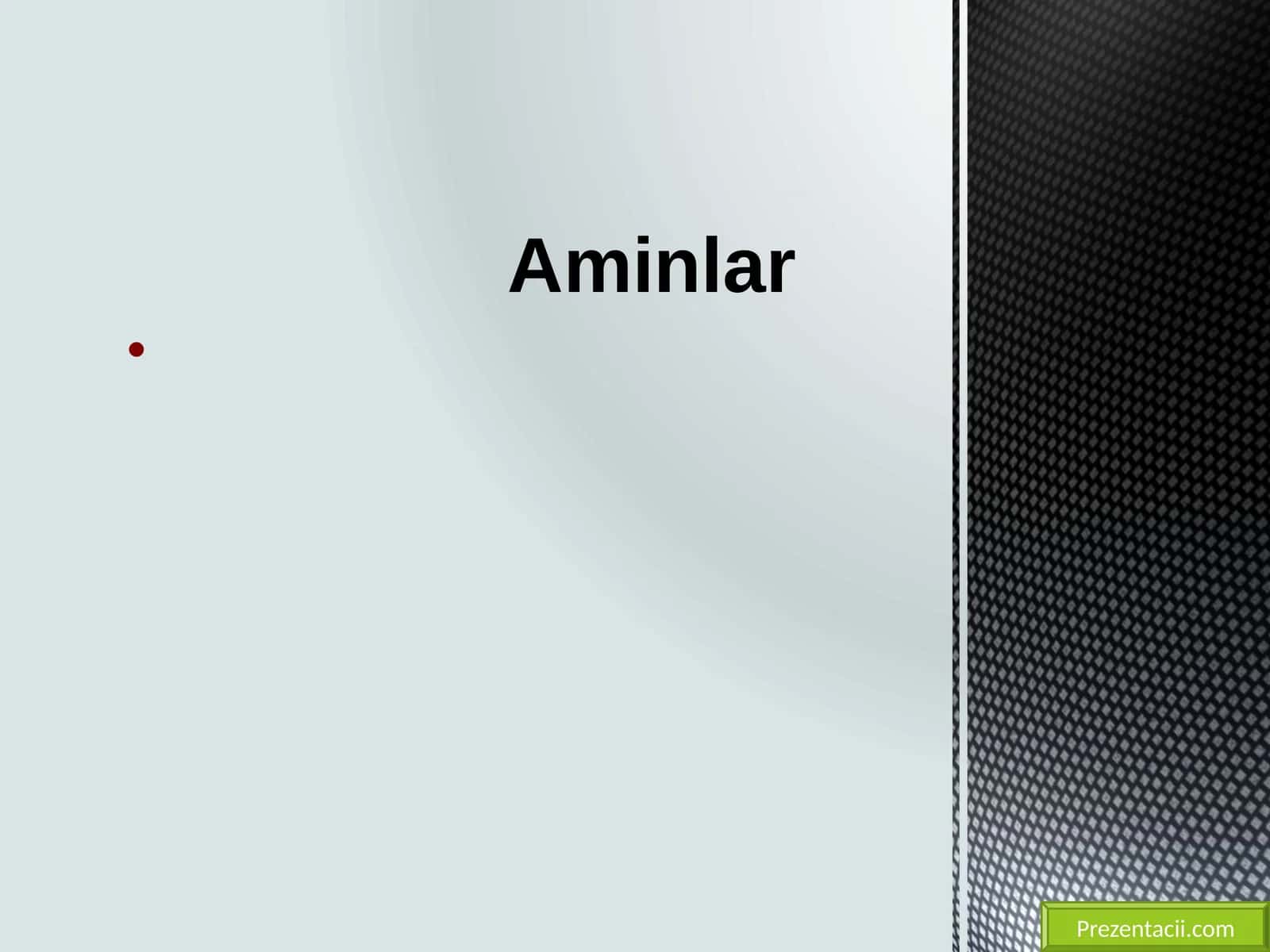 Aminlar 1