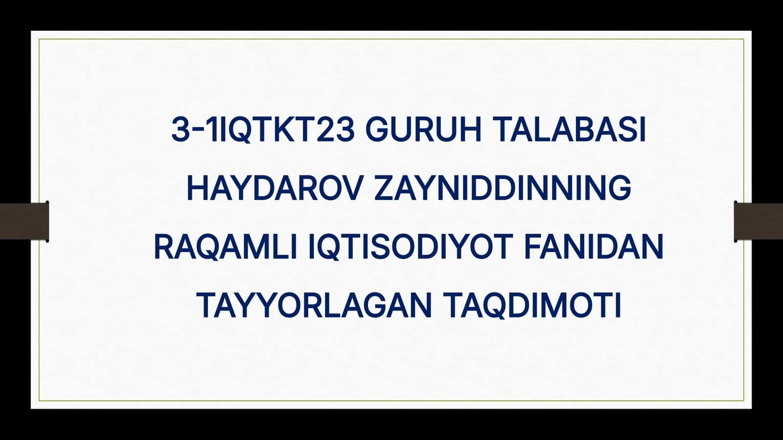 Xitoy Raqamli Iqtisodiyoti: Faktlar va Natijalar 1