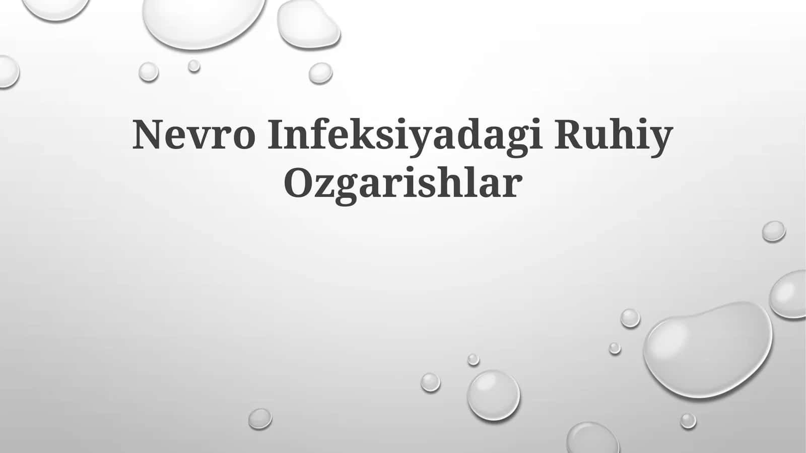 Nevro Infeksiyadagi Ruhiy Ozgarishlar 1