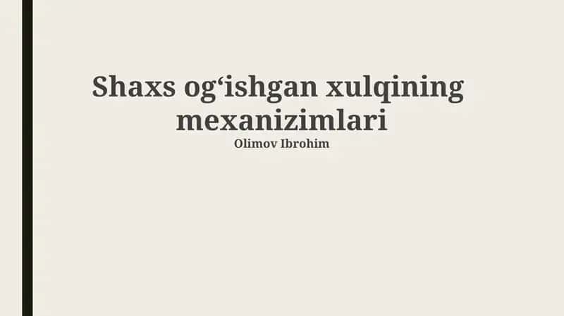 Qashshoqlik va ijtimoiy tengsizlik 1
