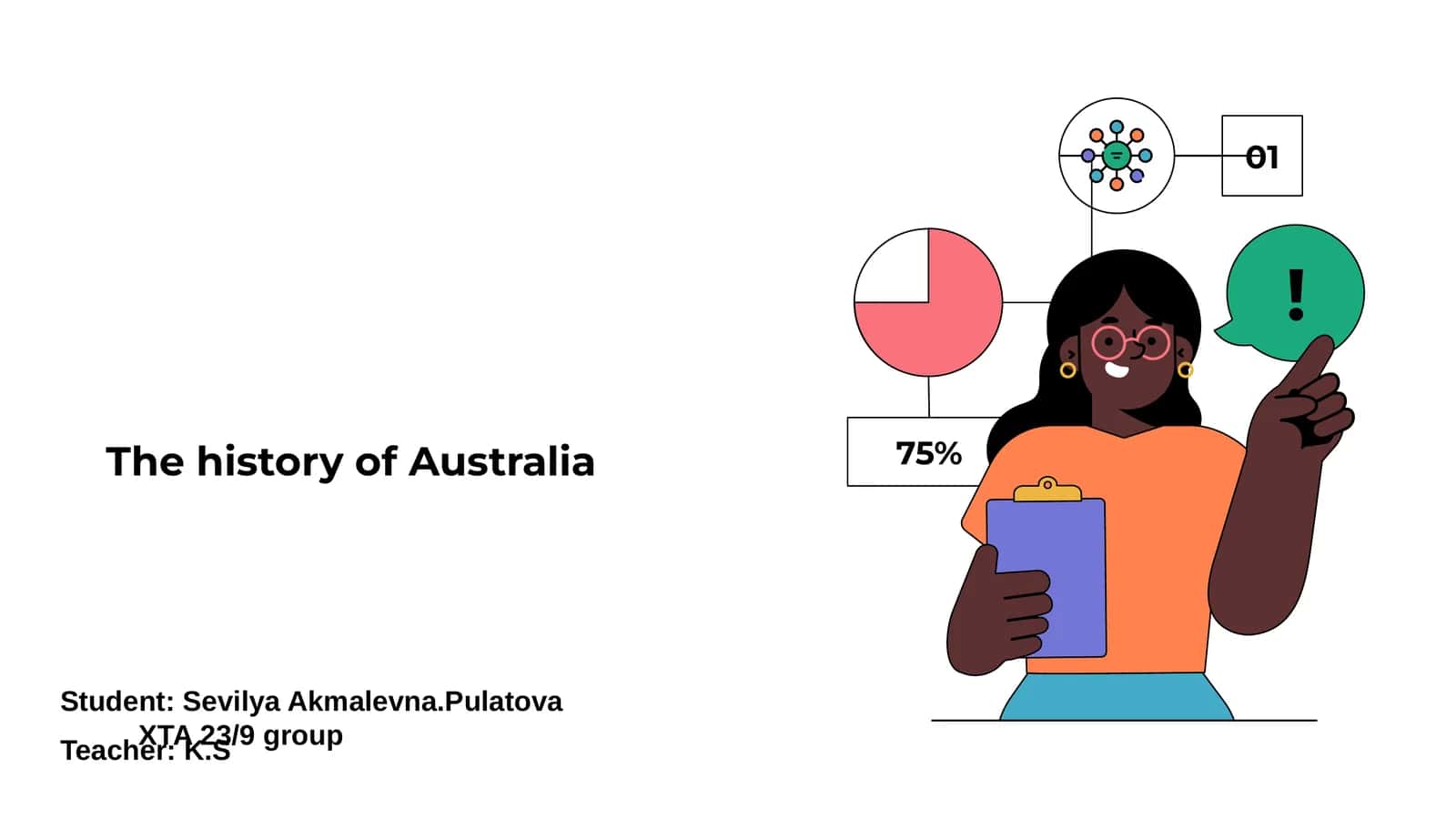 The history of Australia 1