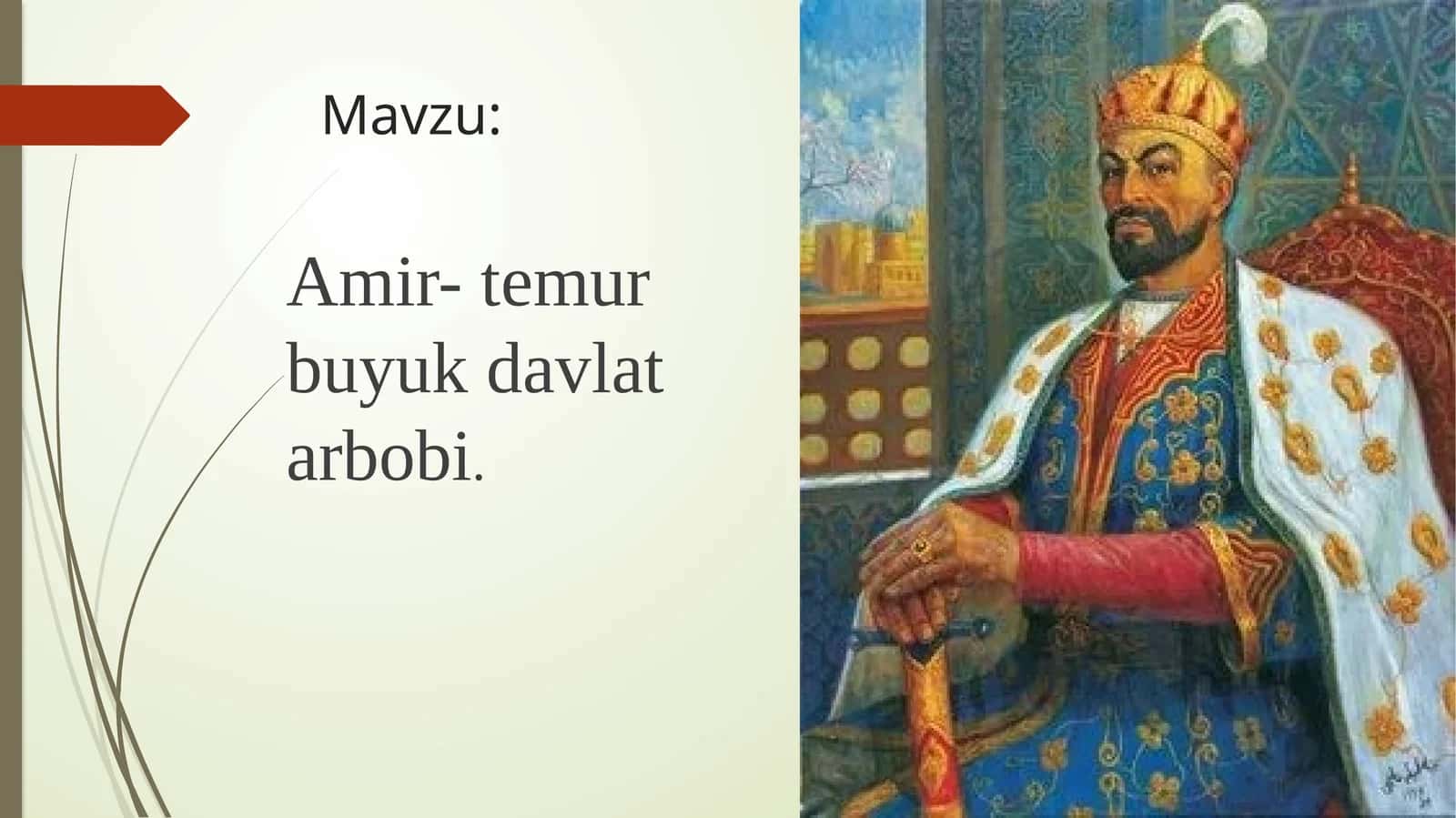 Amir-temurbuyukdavlatarbobi 1