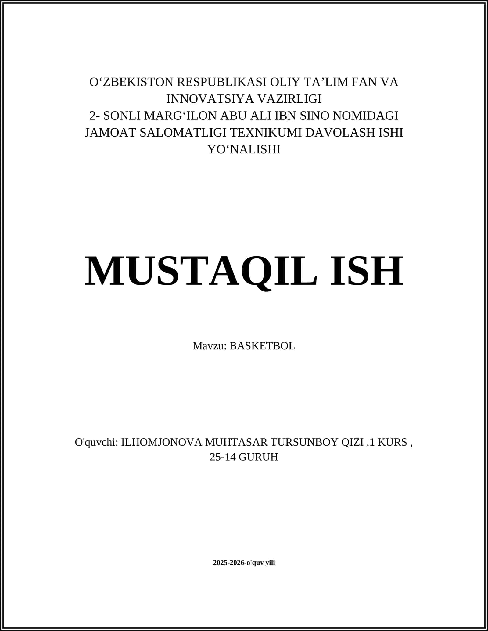 BASKETBOL 1