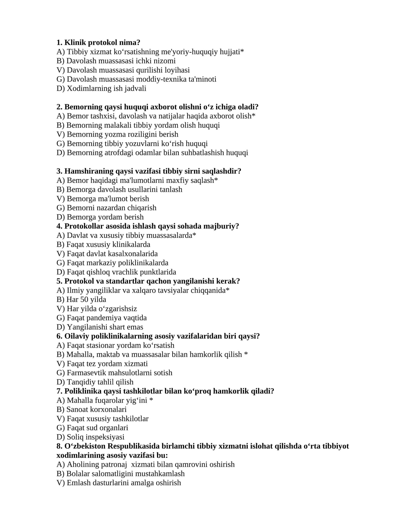 Protokol va standartlar 1