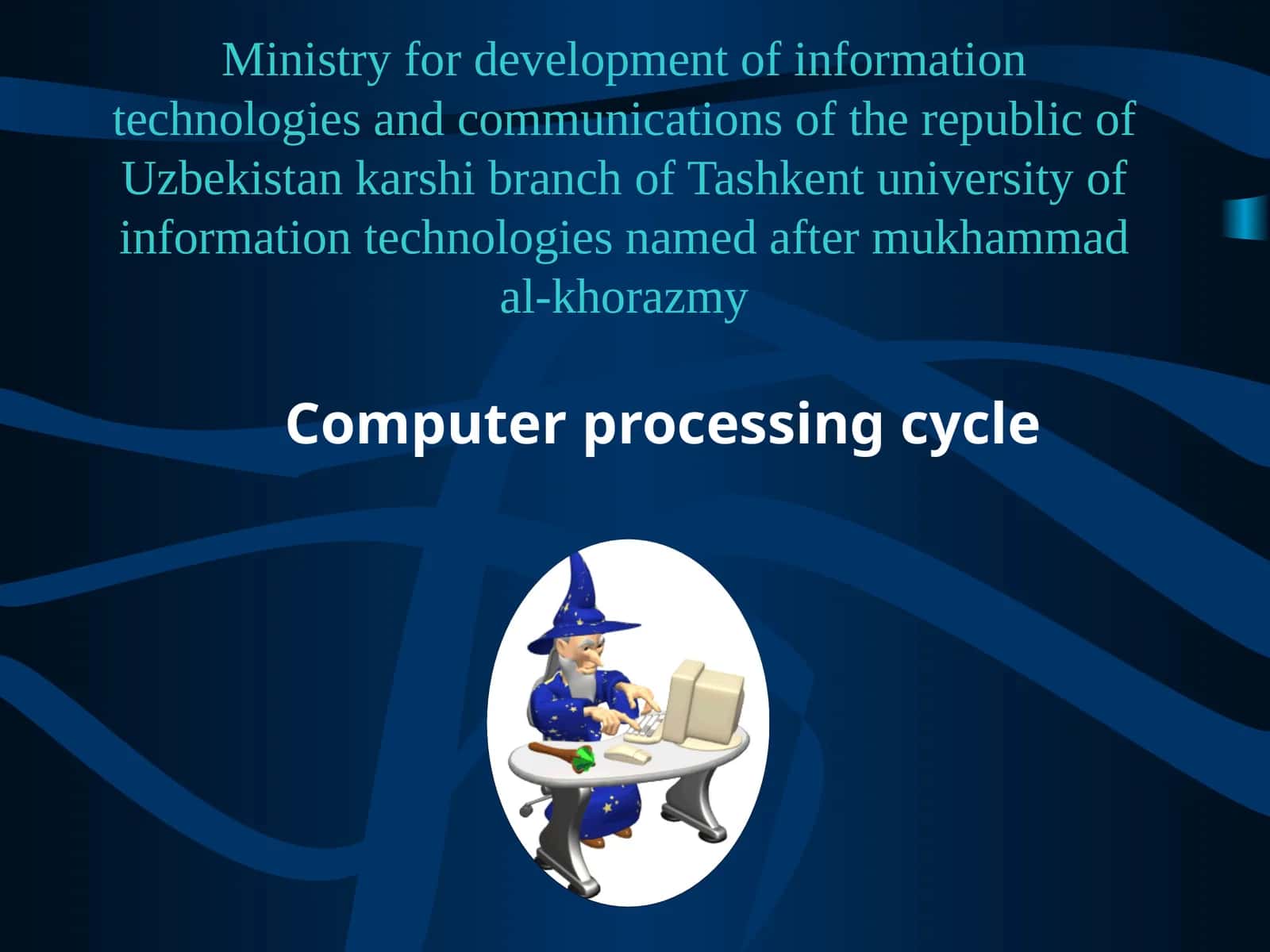 Computer Processing Cycle 1