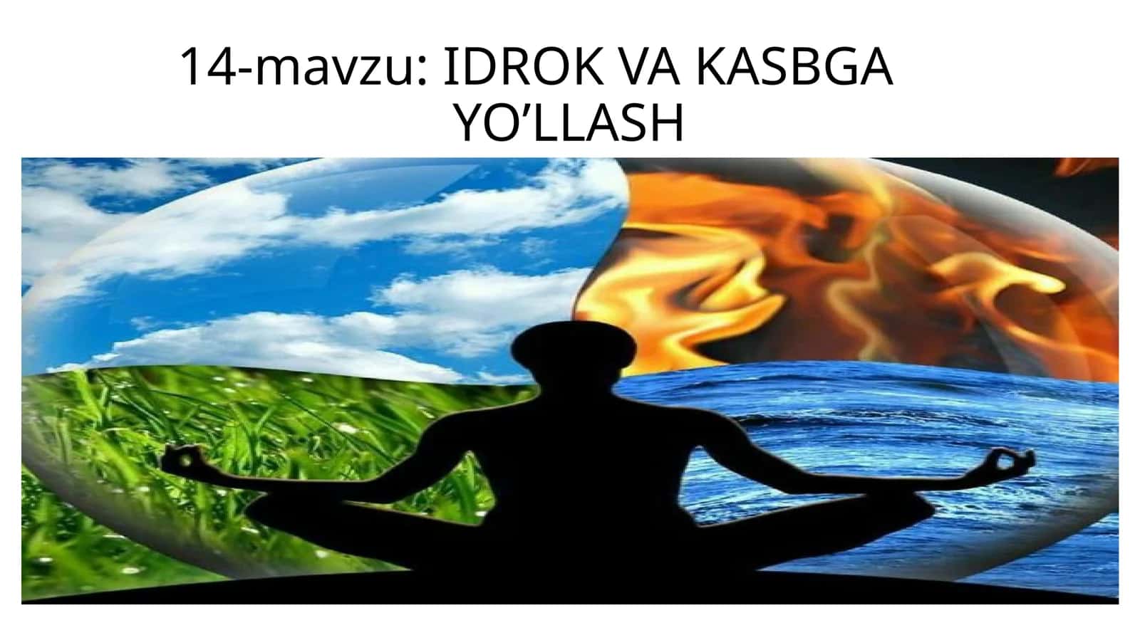 IDROK VA KASBGA YO’LLASH 1
