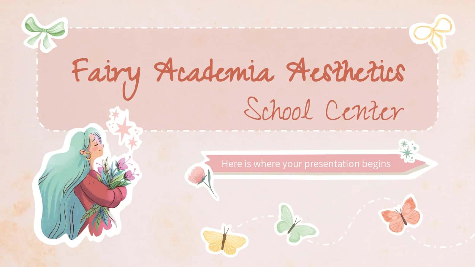 Fairy Academia AestheticsSchool Center 1