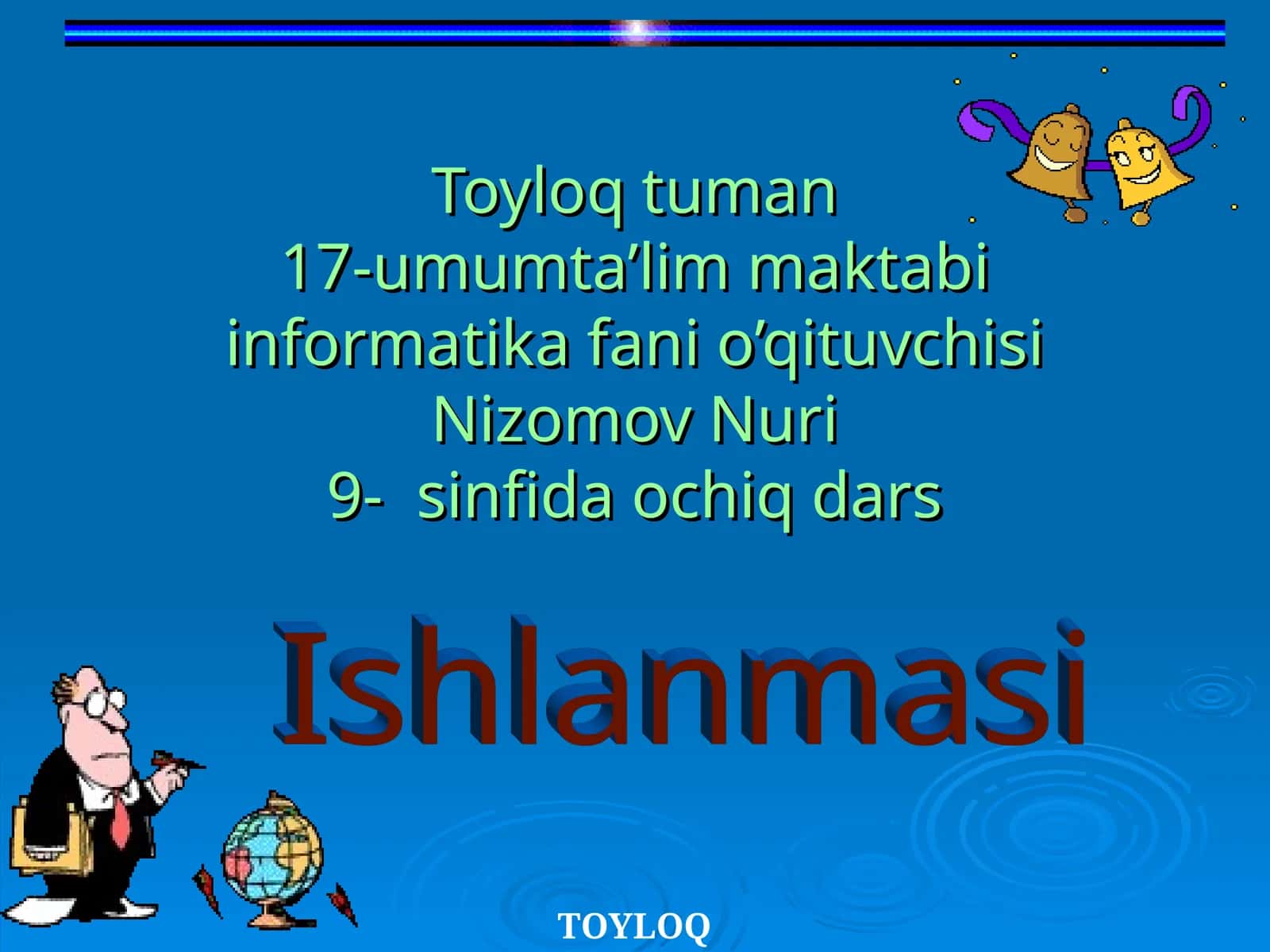 Standart funksiyalar va algebraik ifodalar mavzusini takrorlash 1