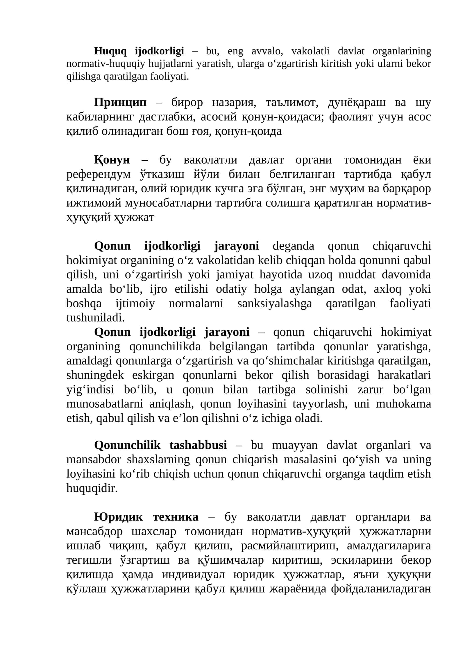 Huquq ijodkorligi 1