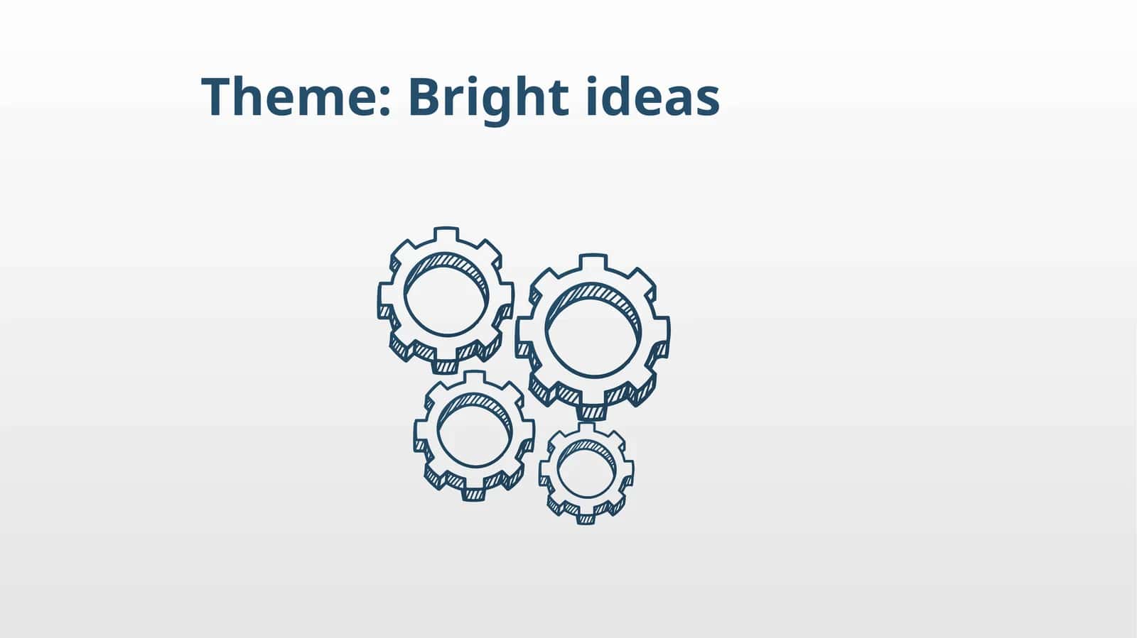 Bright ideas 1
