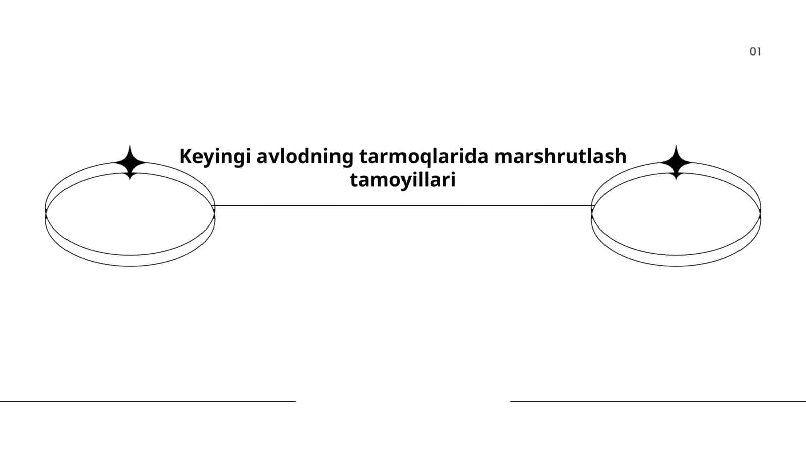 Tarmoqlarni marshrutlashning asosiy kontseptsiyalari 1