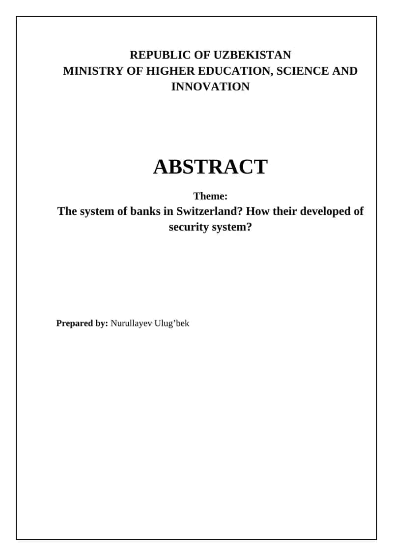 Evolution of Swiss Banking Security: From Secrecy to Cybersecurity 1