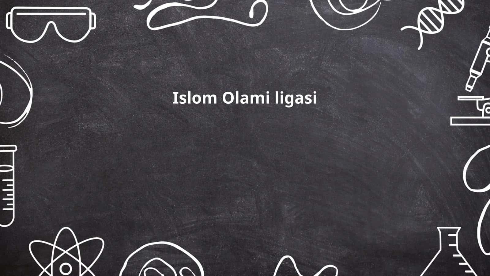 Islom Olami Ligasi 1