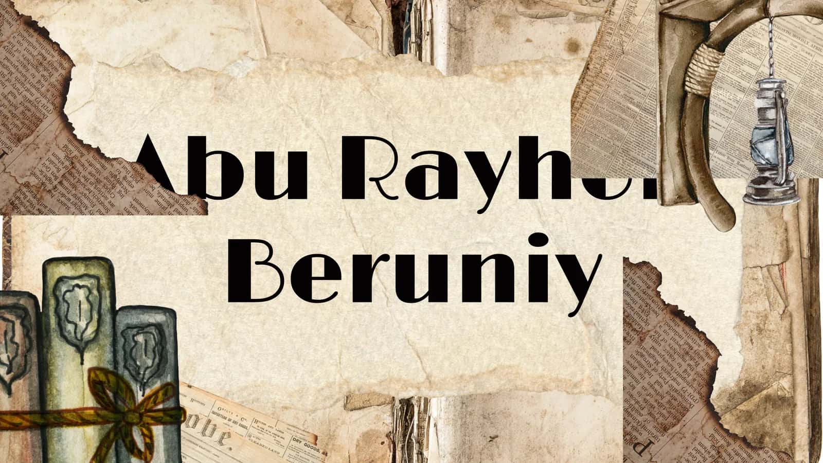Abu Rayhon Beruniy 1