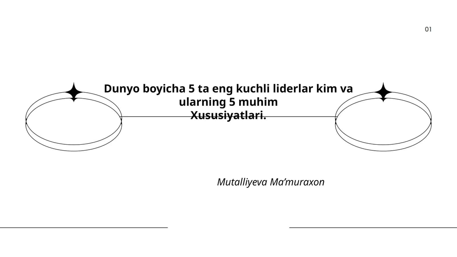 Dunyo boʻyicha 5 ta eng kuchli liderlar kim va ularning 5 muhim Xususiyatlari 1