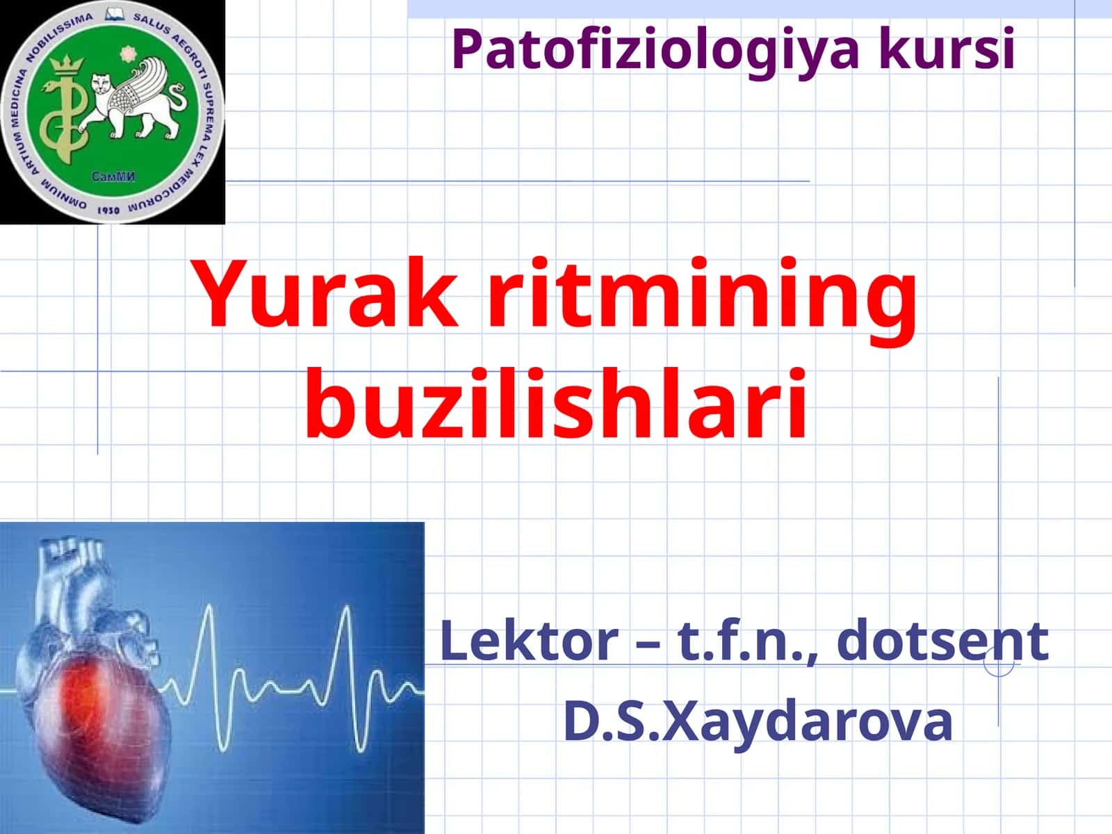 Patofiziologiya kursiYY 1