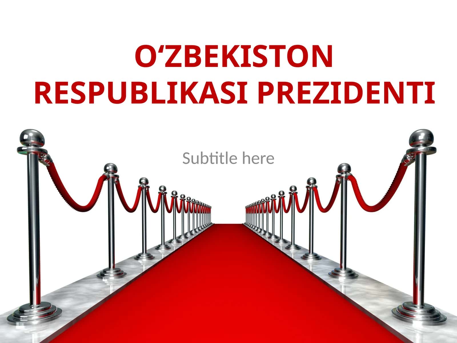 O‘zbekiston Respublikasi Prezidenti 1