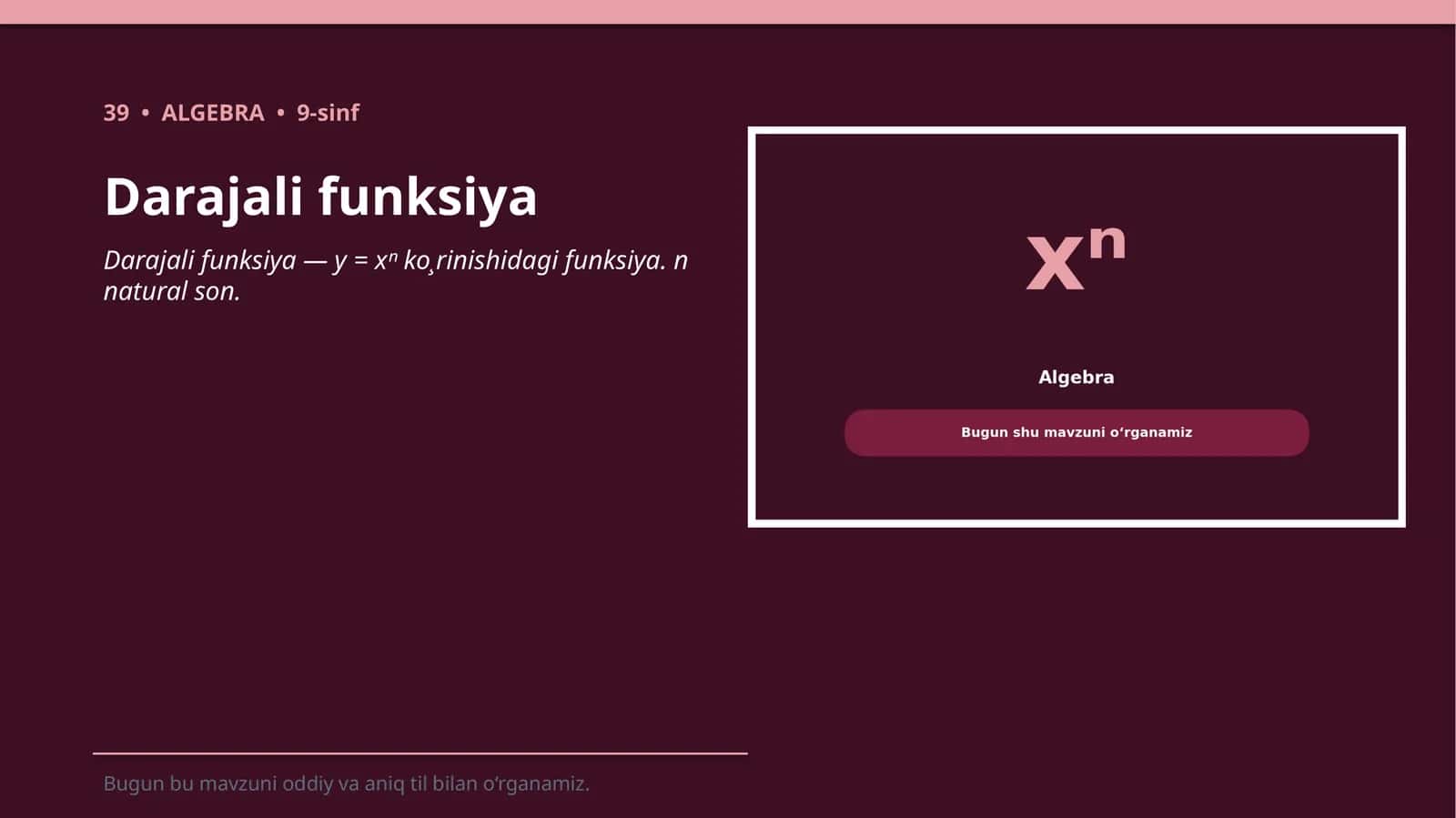 Darajali funksiya 1