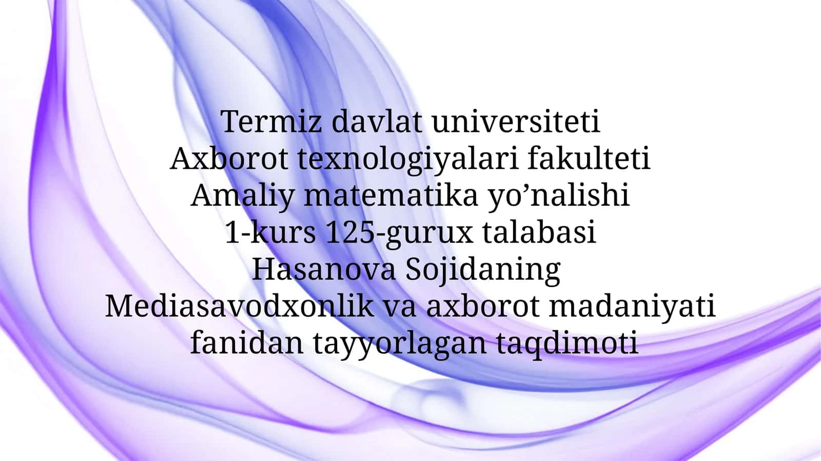 Media savodxonlikni rivojlantirish yo'llari 1
