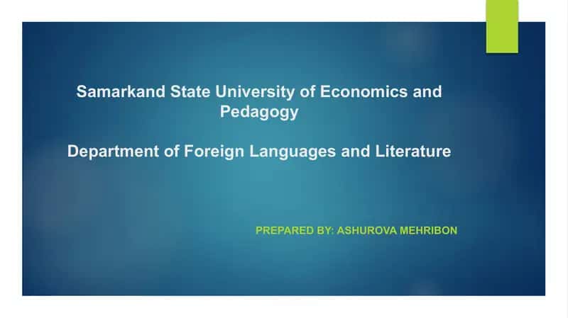 Languages and Literature 1