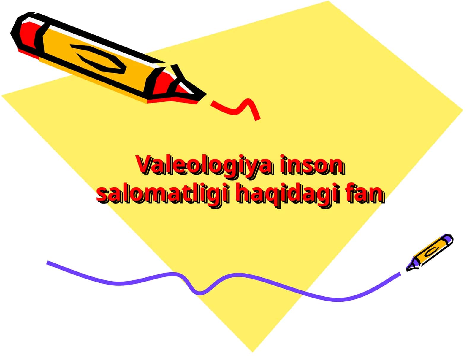 Valeologiya inson salomatligi haqidagi fan 1