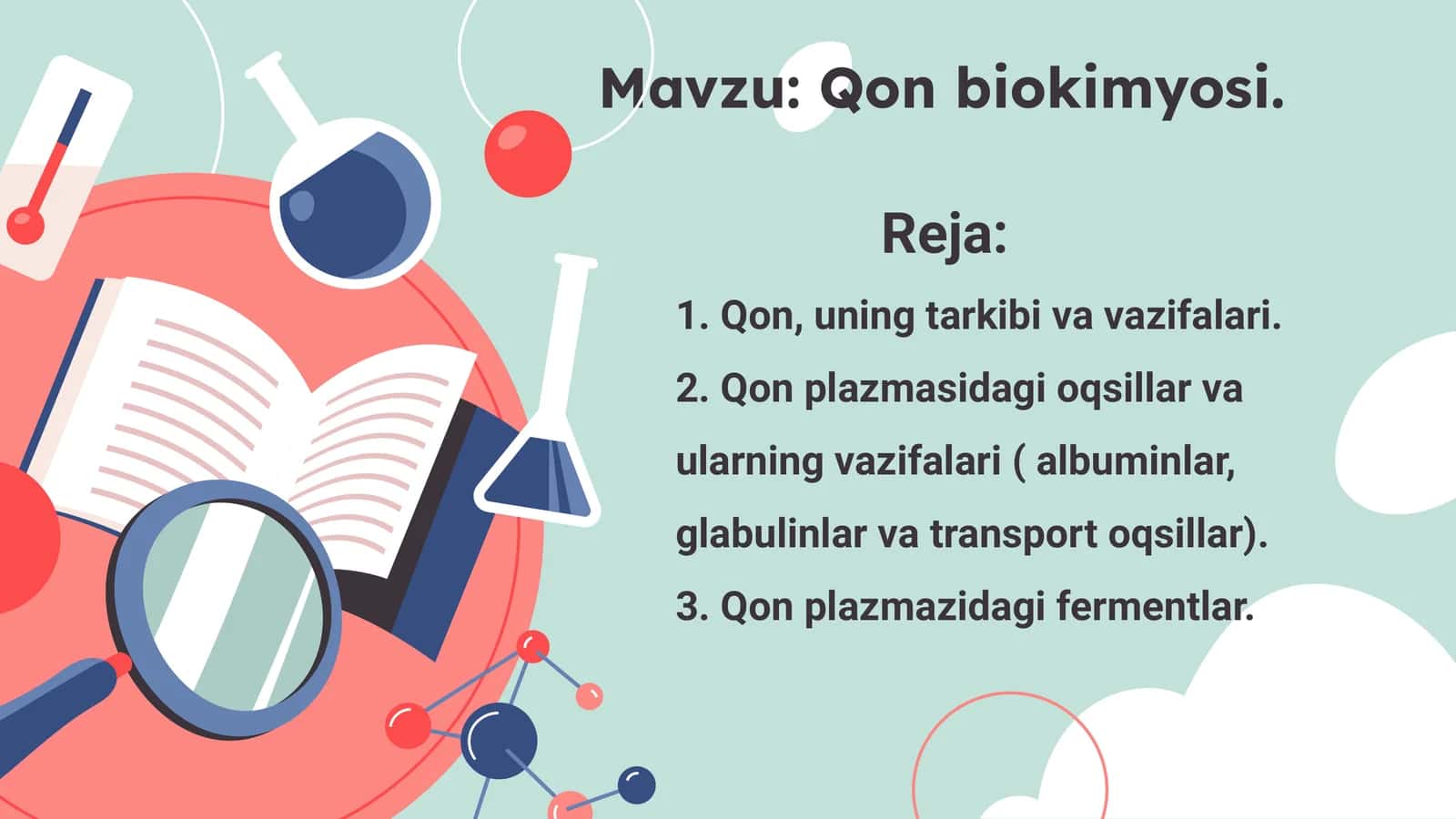 Qon biokimyosi 1