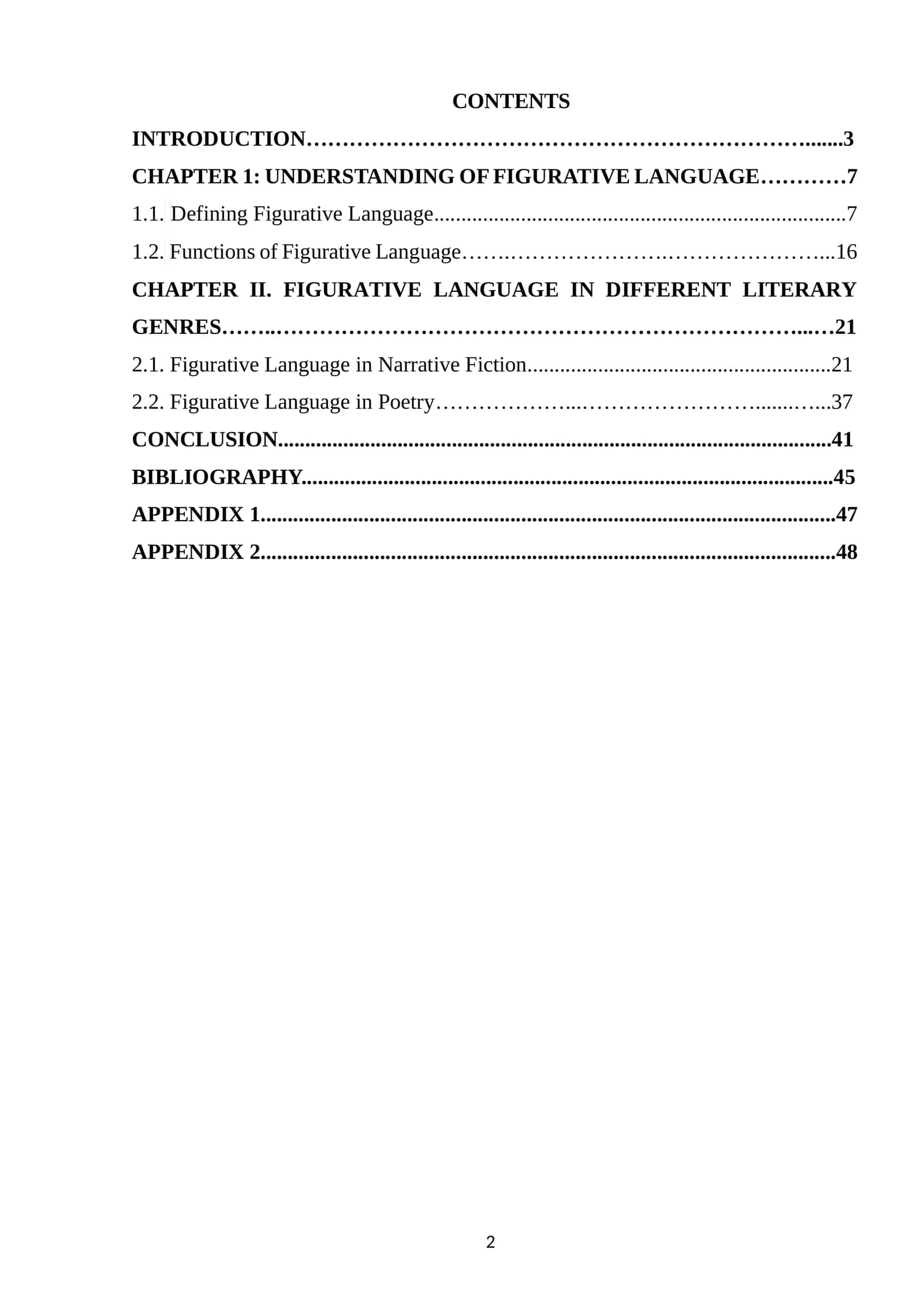 CHAPTER 1: UNDERSTANDING OF FIGURATIVE LANGUAGE 1