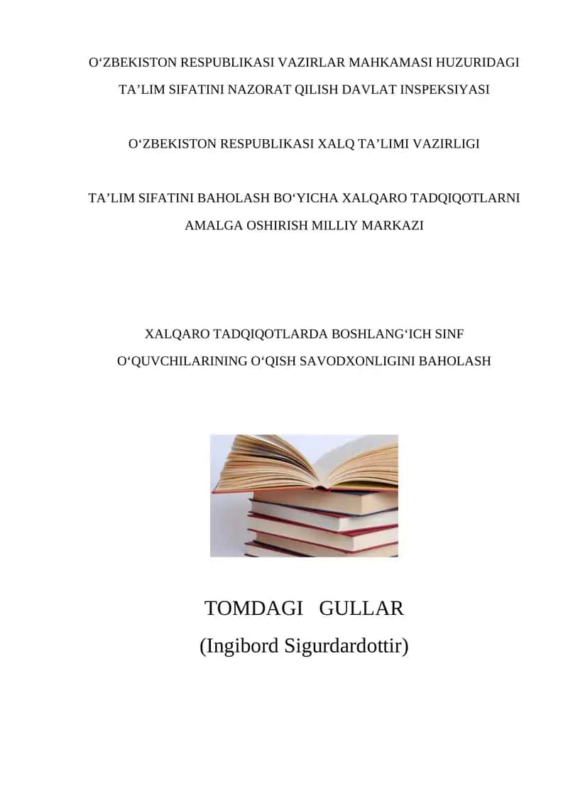 TOMDAGI GULLAR 1
