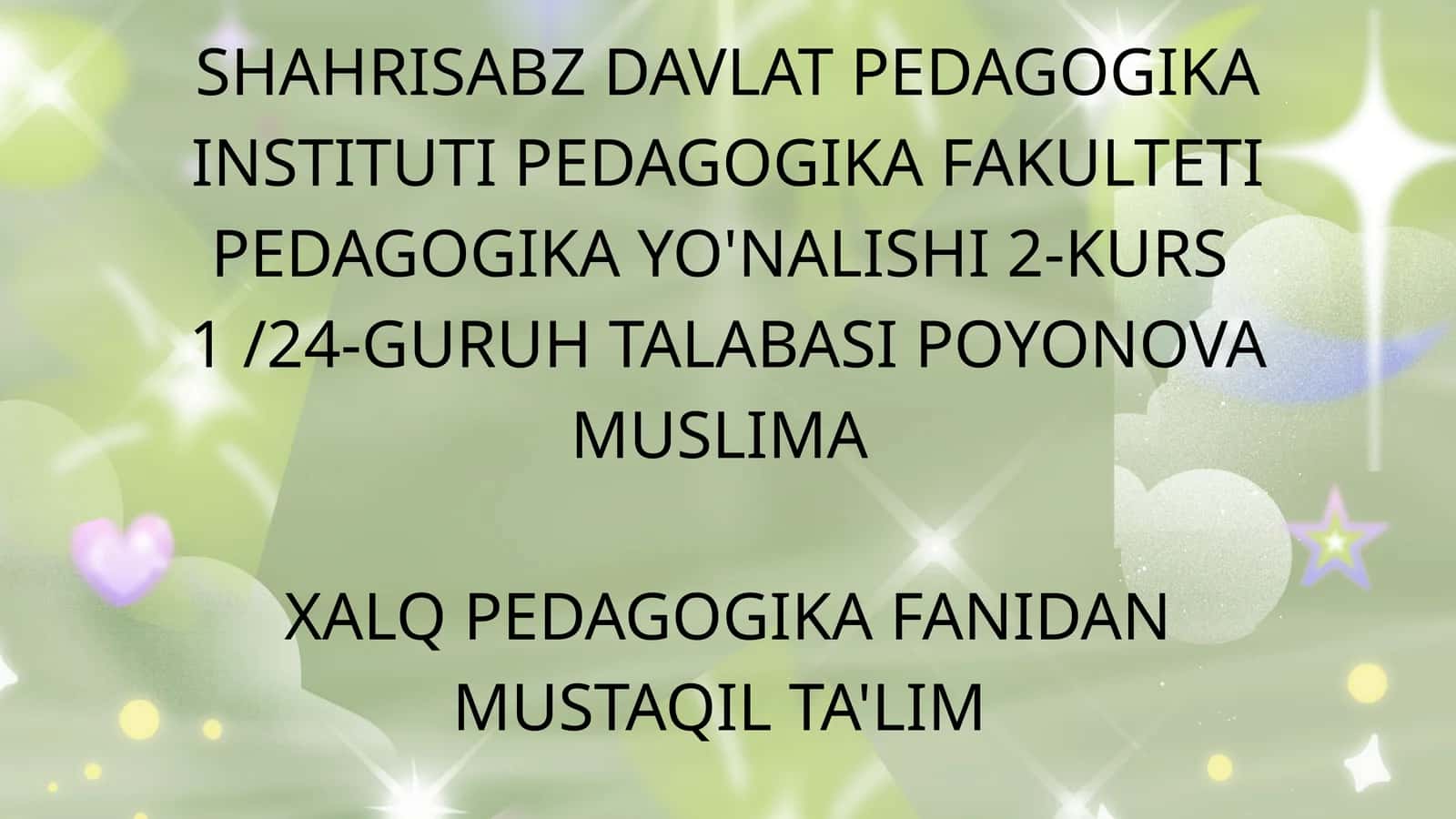 MAROSIMLAR VA ULARNING XALQ HAYOTIDAGI O'RNI 1