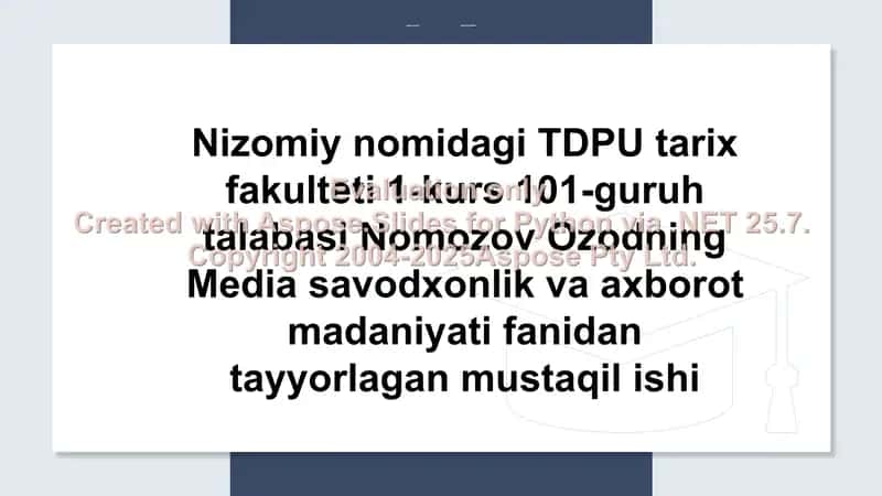 Axborotlashgan jamiyatning ilmiy talqini 1