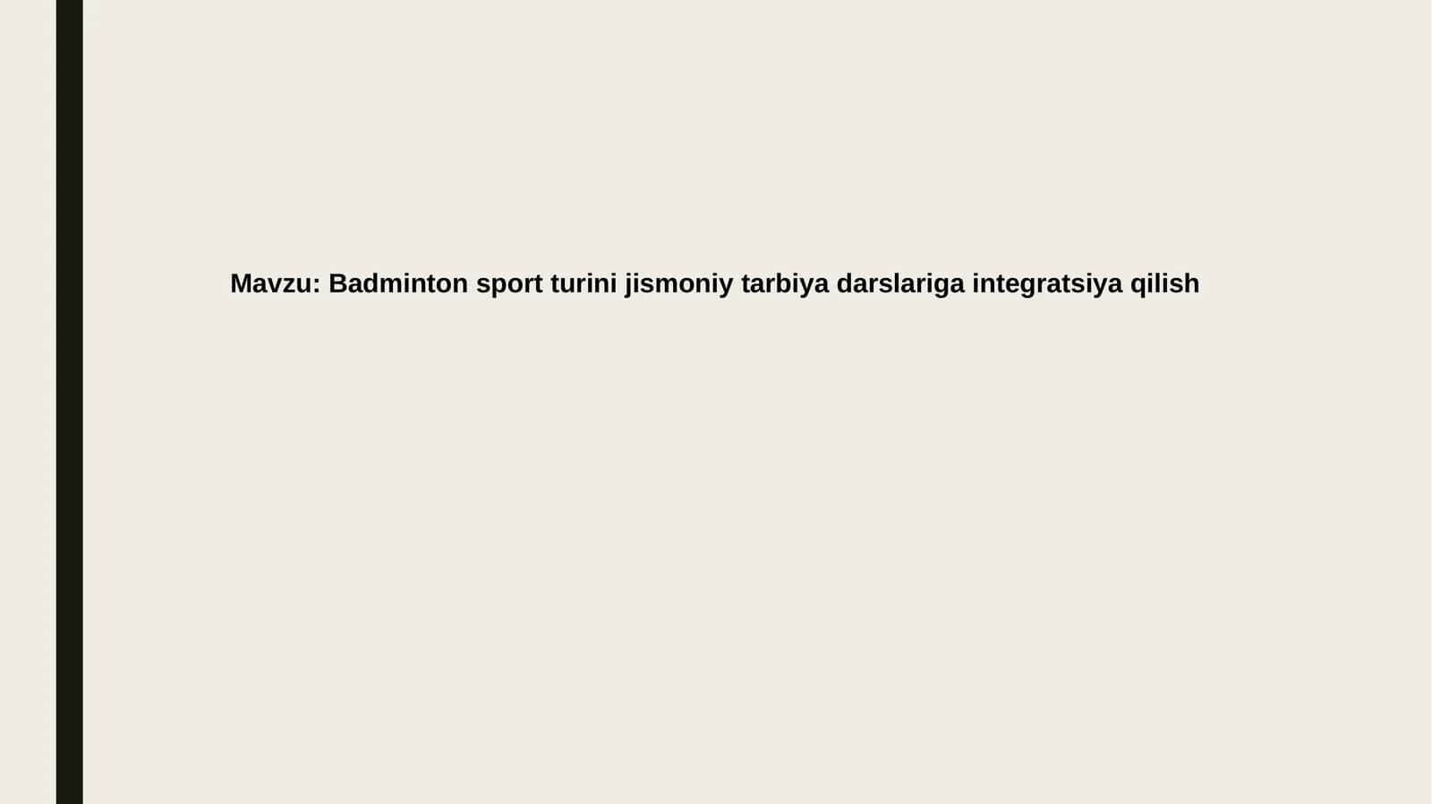 Badminton: Ta'rifi va afzalliklari 1