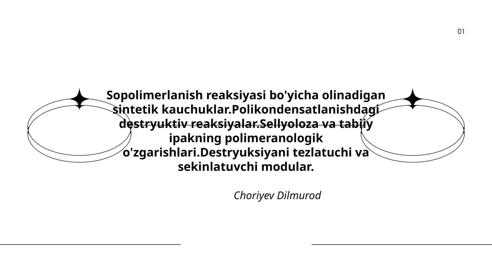 Sopolimerlanish reaksiyasi 1
