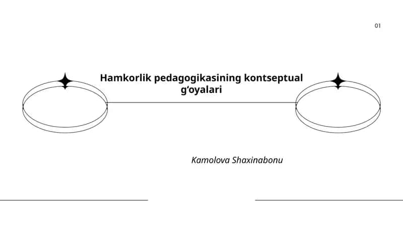 Hamkorlik pedagogikasining kontseptual g‘oyalari 1