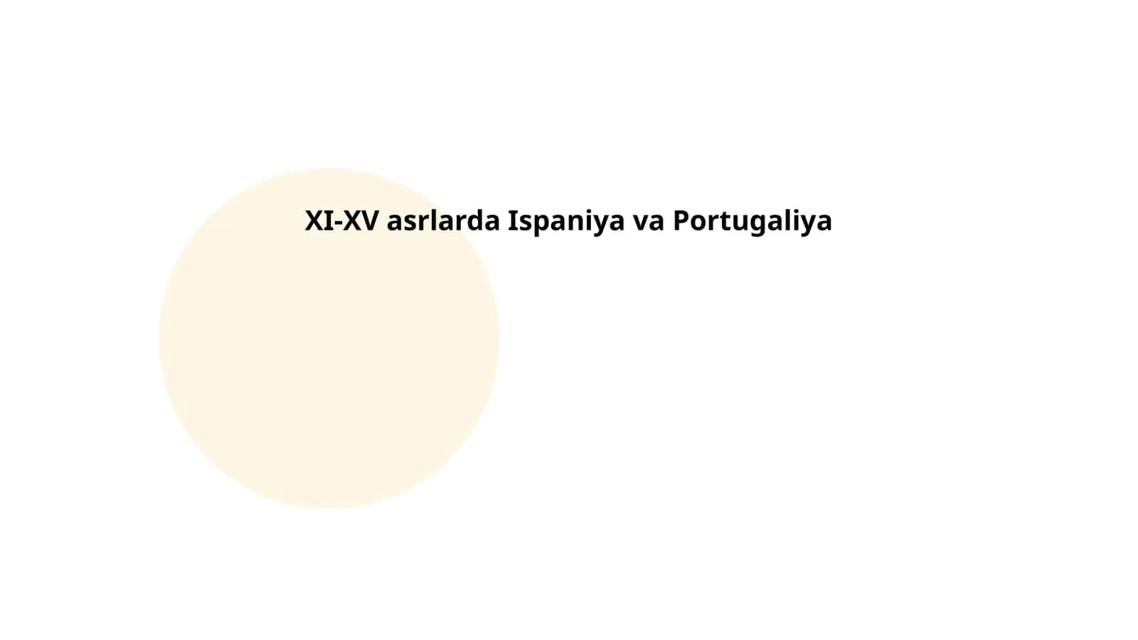 XI-XV asrlarda Ispaniya va Portugaliyada arab madaniyati ta'siri 1