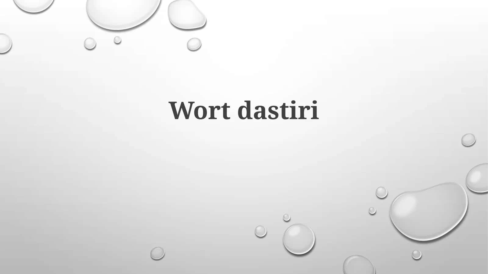 Wortdastiri 1