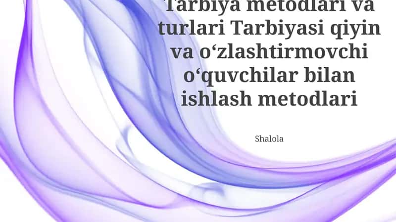 Avtoritar tarbiya usuli 1