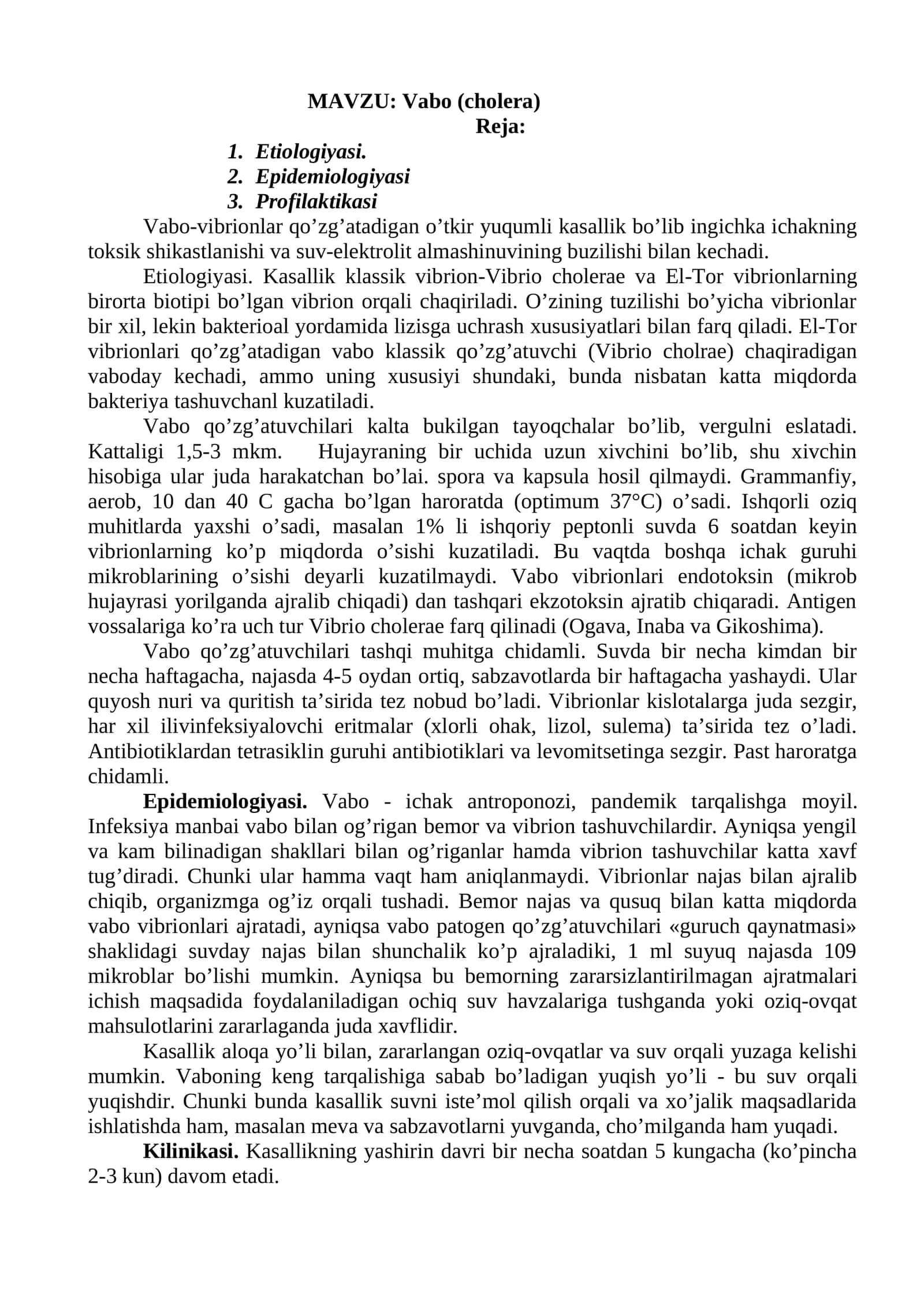 Vabo (cholera) 1