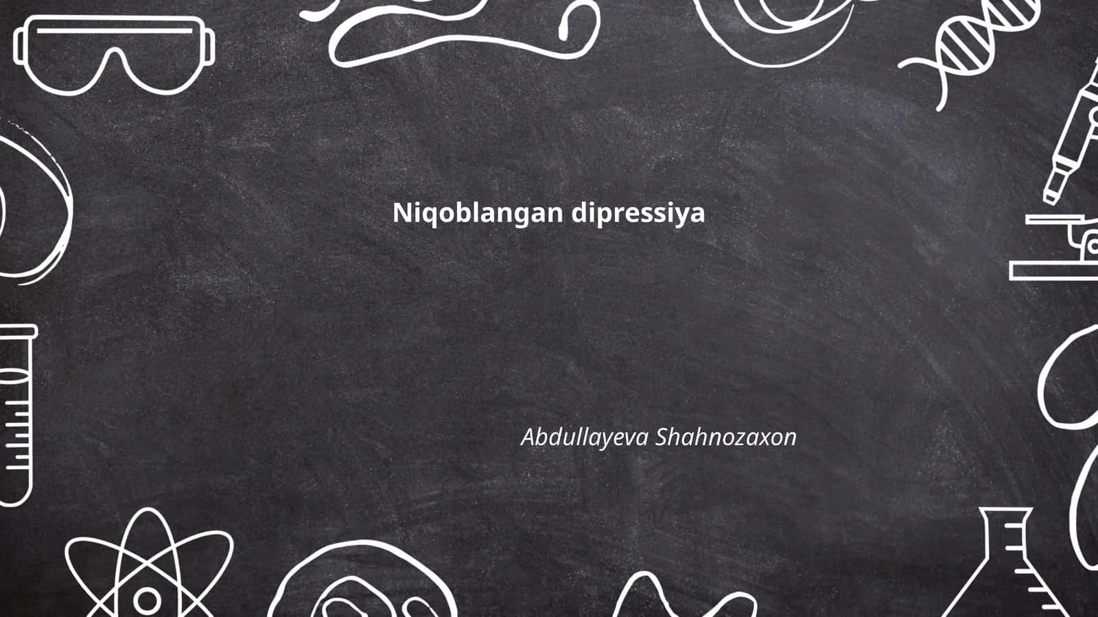 Niqoblangan depressiya 1